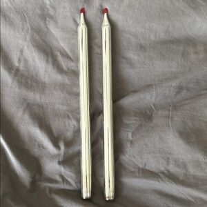 Vintage Mercury Glass Candlesticks … set of 2